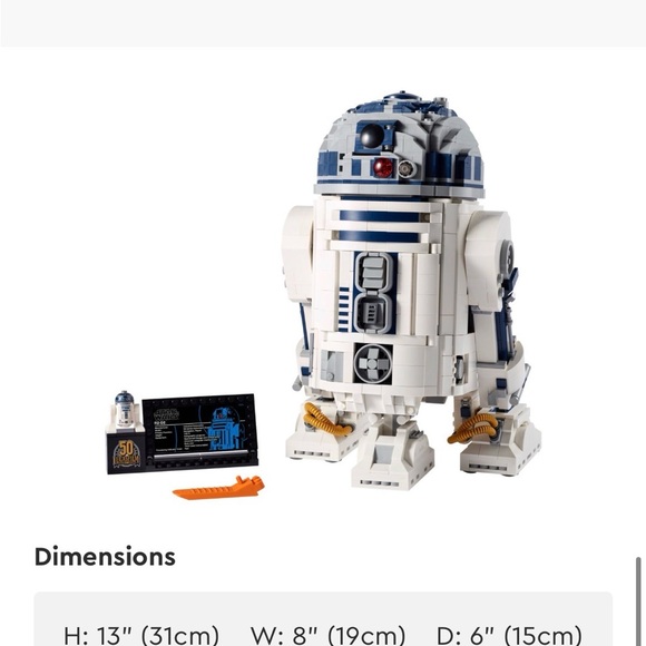 LEGO Star Wars R2-D2 Set- 75308- New In Box - Picture 8 of 9